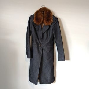 Women's Dark Blue Medium Zara Jacket